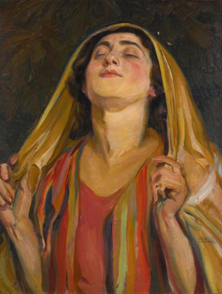 Hannah at Prayer
oil on canvas, ca. 1910-1942
Wachtel, Wilhelm, 1875-1942
Courtesy: Vanderbilt University Library 